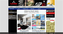 Desktop Screenshot of carlstahl-cable-architecture.fr